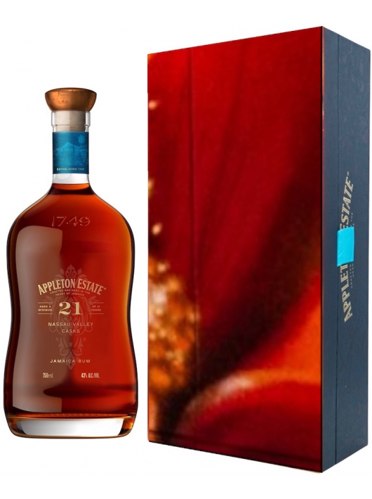 RUM Appleton Estate N°50/200 - 21 YEARS x BOOGIE LIMITED EDITION - 43% - 70 CL
