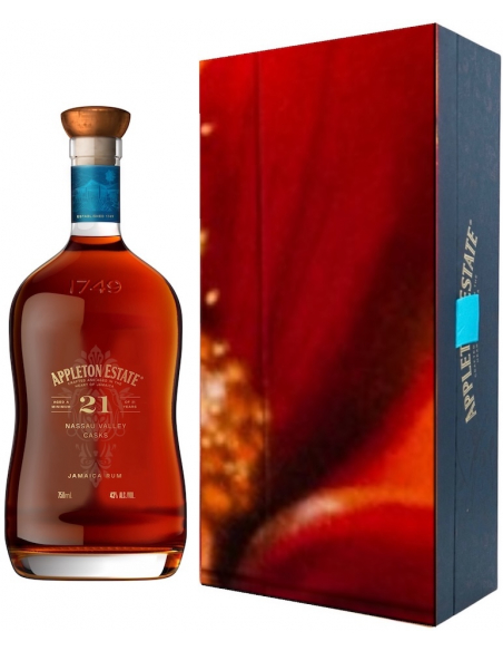 RUM Appleton Estate N°50/200 - 21 YEARS x BOOGIE LIMITED EDITION - 43% - 70 CL