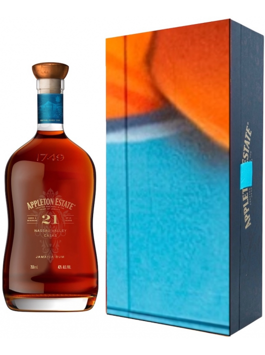 RUM Appleton Estate N°42/200 - 21 YEARS x BOOGIE LIMITED EDITION - 43% - 70 CL
