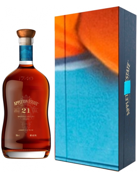 RUM Appleton Estate N°42/200 - 21 YEARS x BOOGIE LIMITED EDITION - 43% - 70 CL