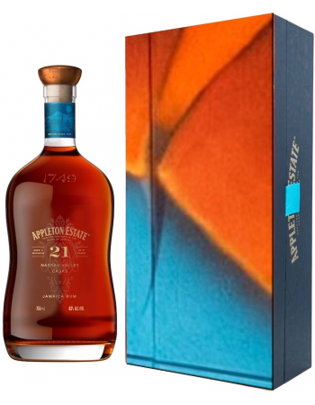 RUM Appleton Estate N°43/200 - 21 YEARS x BOOGIE LIMITED EDITION - 43% - 70 CL