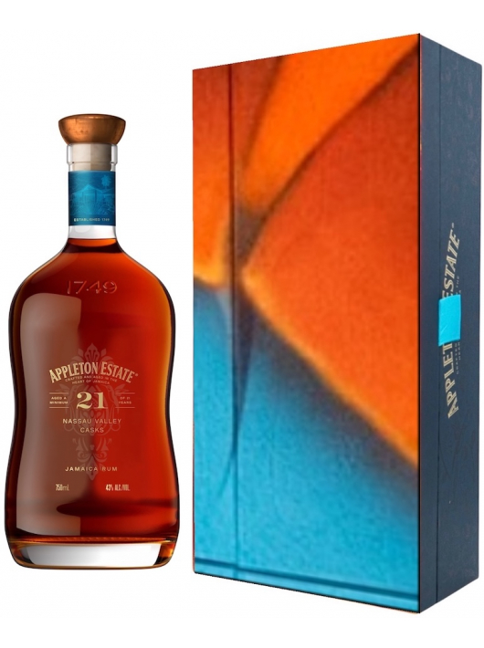 RUM Appleton Estate N°43/200 - 21 YEARS x BOOGIE LIMITED EDITION - 43% - 70 CL