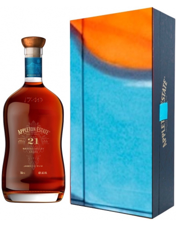 RUM Appleton Estate N°41/200 - 21 YEARS x BOOGIE LIMITED EDITION - 43% - 70 CL