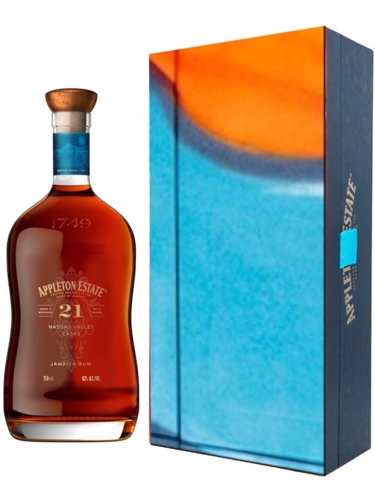 RUM Appleton Estate N°41/200 - 21 YEARS x BOOGIE LIMITED EDITION - 43% - 70 CL