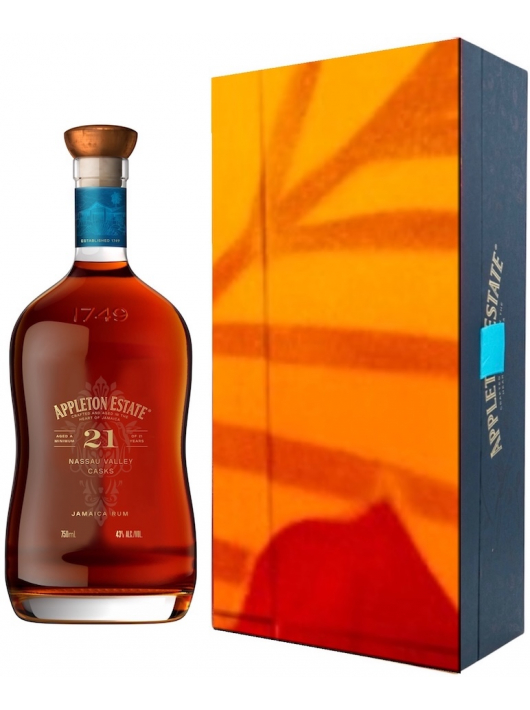 RUM Appleton Estate N°25/200 - 21 YEARS x BOOGIE LIMITED EDITION - 43% - 70 CL
