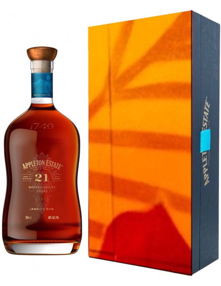 RUM Appleton Estate N°25/200 - 21 YEARS x BOOGIE LIMITED EDITION - 43% - 70 CL