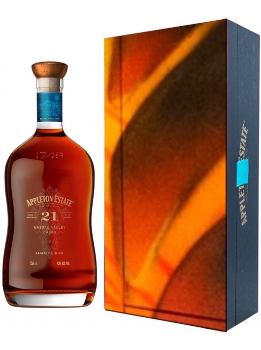 RUM Appleton Estate N°17/200 - 21 YEARS x BOOGIE LIMITED EDITION - 43% - 70 CL