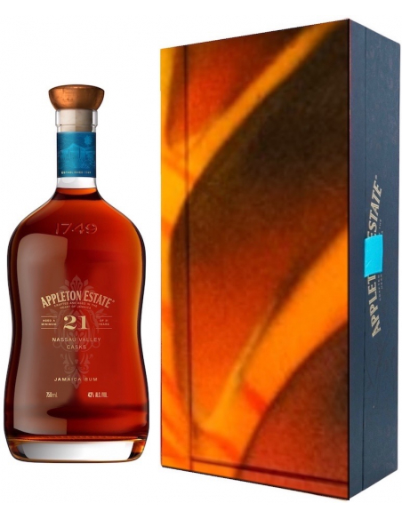 RUM Appleton Estate N°17/200 - 21 YEARS x BOOGIE LIMITED EDITION - 43% - 70 CL