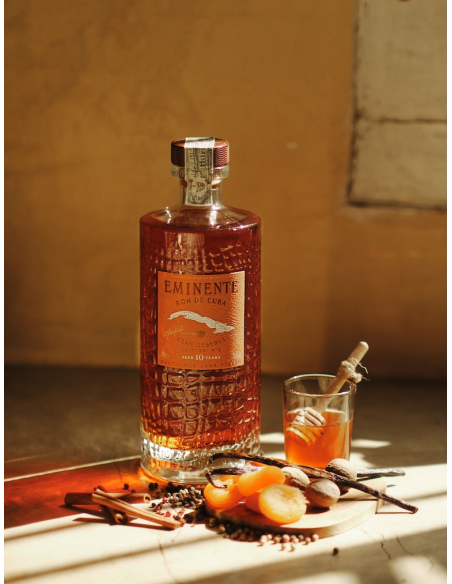 RUM EMINENTE DE CUBA GRAN RESERVA 10 YEARS N°2 - 43.5% - 70 CL
