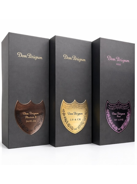 Dom Pérignon Personalized metal shield for box - 8 letters maximum