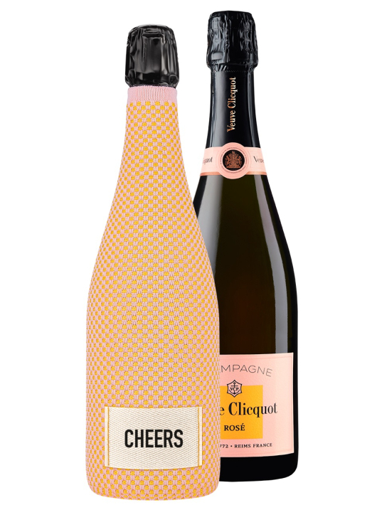 Veuve Clicquot Rosé Ice Jacket "CHEERS" - 75 cl
