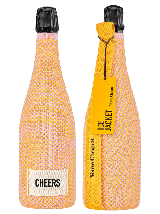 Veuve Clicquot Rosé Ice Jacket "CHEERS" - 75 cl