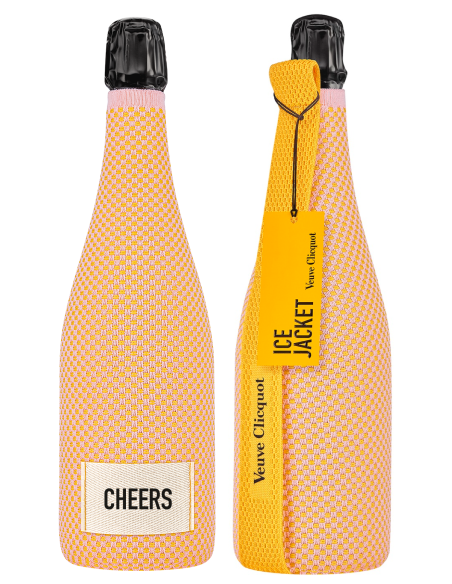 Veuve Clicquot Rosé Ice Jacket "CHEERS" - 75 cl