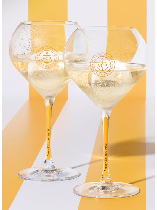Veuve Clicquot 2 Glasses Rich