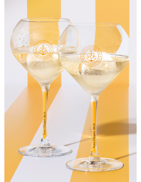 Veuve Clicquot 2 Glasses Rich