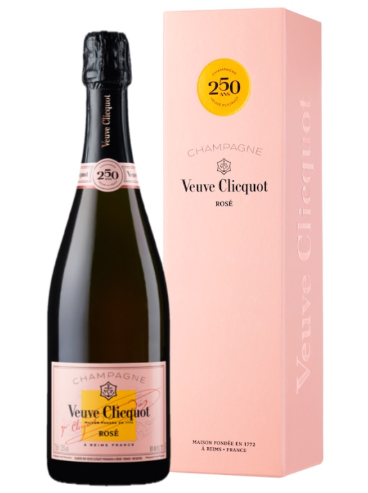 Veuve Clicquot Set 2 Gläser & 1 Rosé - 75 cl