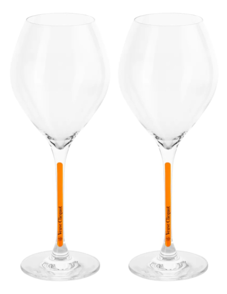 Veuve Clicquot Set 2 Verres & 1 Rosé - 75 cl