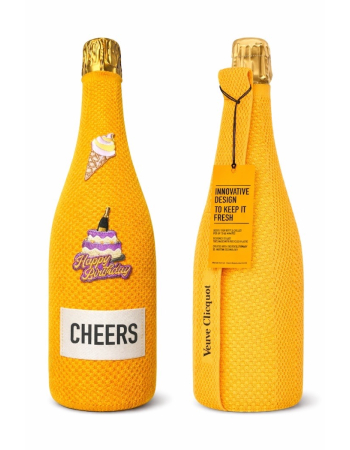 Veuve Clicquot HAPPY BIRTHDAY Edition Brut Ice Jacket "CHEERS" - 75 cl