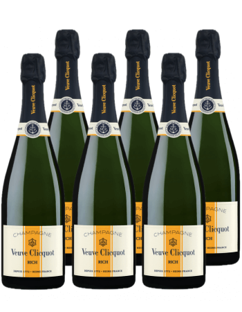 Veuve Clicquot Set Rich 6 verres & brut ice - 6 x 75 cl 2