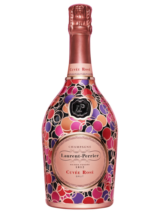 Laurent-Perrier Cuvée rosé Limited Edition "BUBBLES" - 75 cl