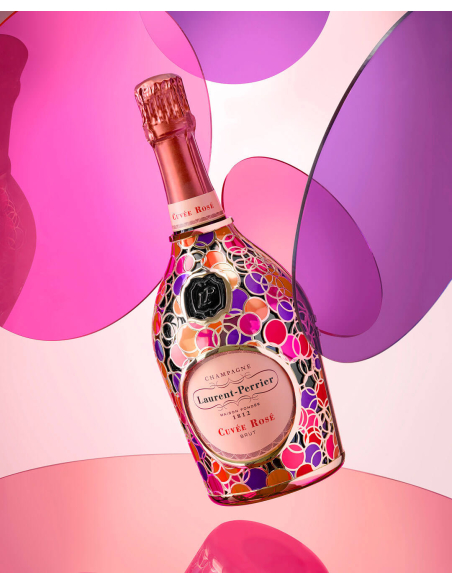 Laurent-Perrier Cuvée rosé Limited Edition "BUBBLES" - 75 cl