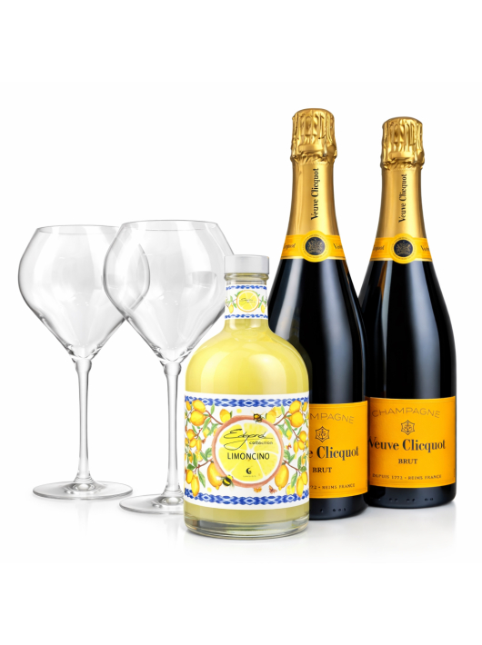 Veuve Clicquot Package "Clicquot'Cino" Cocktail By Edgard Bovier
