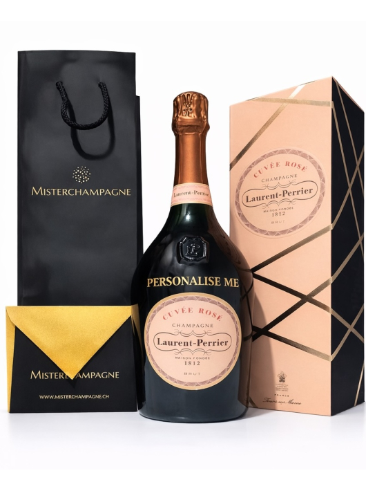 Laurent-Perrier Magnum personnalisé Cuvée rosé MAGNUM - Giftbox 150 cl
