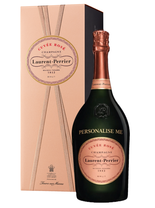 Laurent-Perrier Cuvée rosé personnalisé - GIFTBOX 75 cl