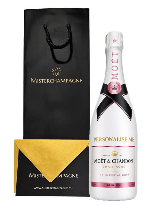 Moët & Chandon Personalisierte Ice Impérial Rosé - 75 cl