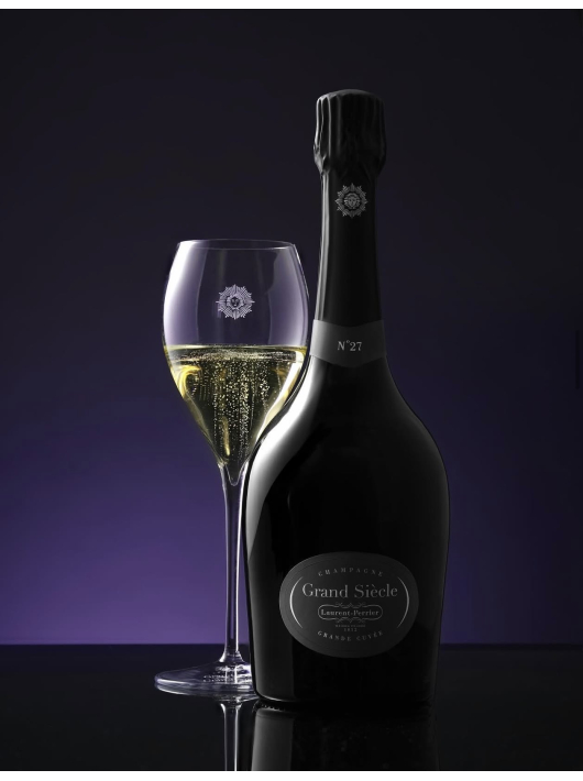 Laurent-Perrier Set 2 Glasses & Grand Siècle Brut N°27 - 75 cl