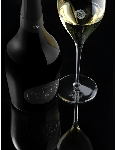 Laurent-Perrier Set 2 verres & Grand Siècle Brut N°27 - 75 cl