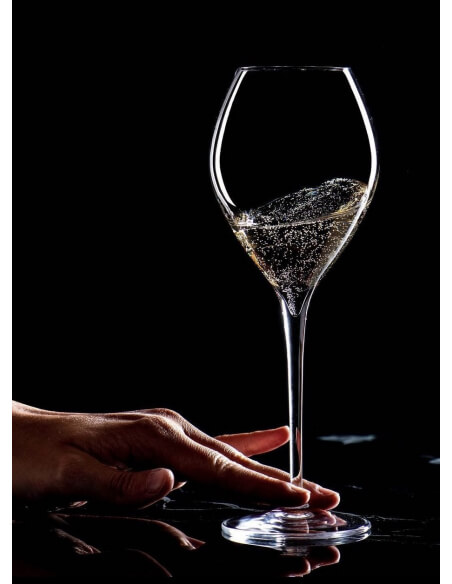 Champagne 2 luxury glasses 40cl Made In Reims