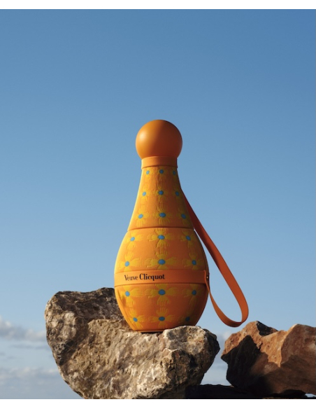 Veuve Clicquot Sun Totem with Brut Yellow Label - 75 cl