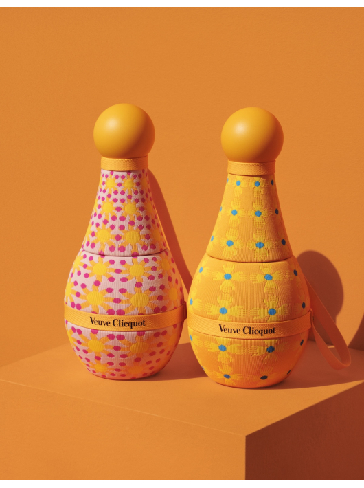 Veuve Clicquot DUO Sun Totem with Rosé & Brut - 2 x 75 cl