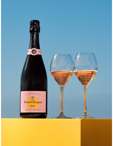 Veuve Clicquot Set 2 glasses & 1 Rosé - 75 cl