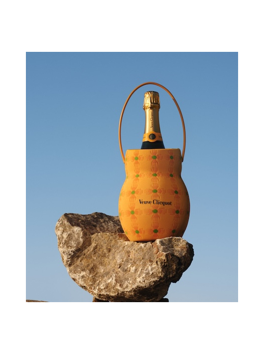 Veuve Clicquot Sun Holder with Brut Yellow Label - 75 cl