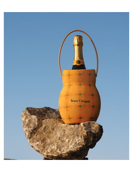 Veuve Clicquot Sun Holder with Brut Yellow Label - 75 cl