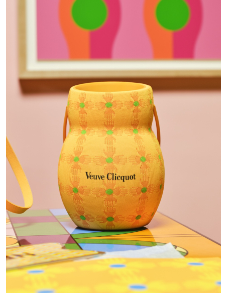 Veuve Clicquot Sun Holder with Brut Yellow Label - 75 cl