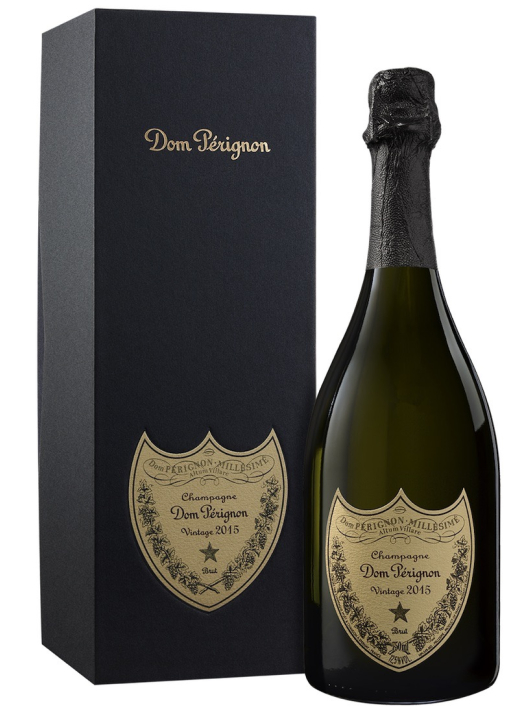 Dom Pérignon SET OF 2 GLASSES 40 CL + 1 Giftbox VINTAGE 2015 - 1 X 75 CL