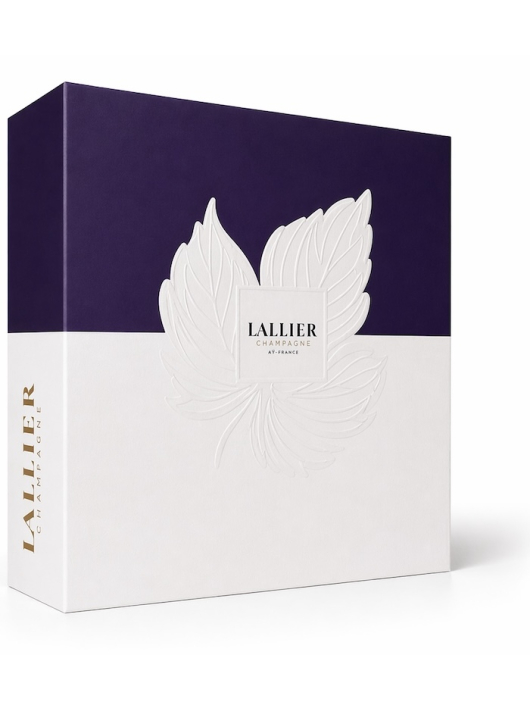 LALLIER CHAMPAGNE Giftset KUKUI & DUO Rosé & Brut Réflexion R.021 - 75cl