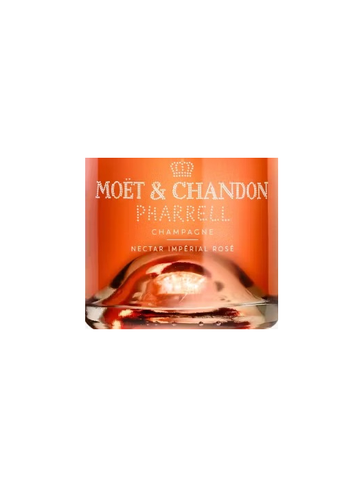 Moët & Chandon Luminous x PHARRELL WILLIAMS Nectar Impérial rosé - 75 cl
