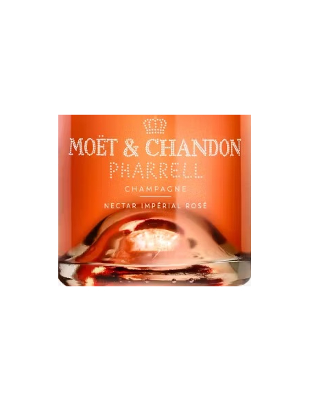 Moët & Chandon Luminous x PHARRELL WILLIAMS Nectar Impérial rosé - 75 cl