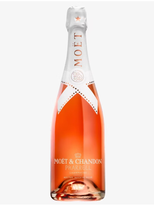 Moët & Chandon Luminous x PHARRELL WILLIAMS Nectar Impérial rosé - 75 cl