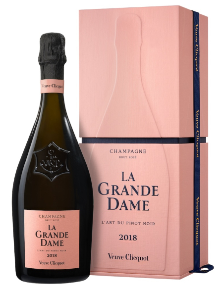 Veuve Clicquot Duo Set La Grande Dame 2018 Rosé & Brut - 2 x 75 cl