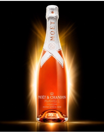 Moët & Chandon Luminous x PHARRELL WILLIAMS Nectar Impérial rosé - 75 cl