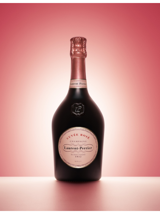 Laurent-Perrier Set 1 Stofftasche & 2 Cuvée Rosé - 2 x 75 cl