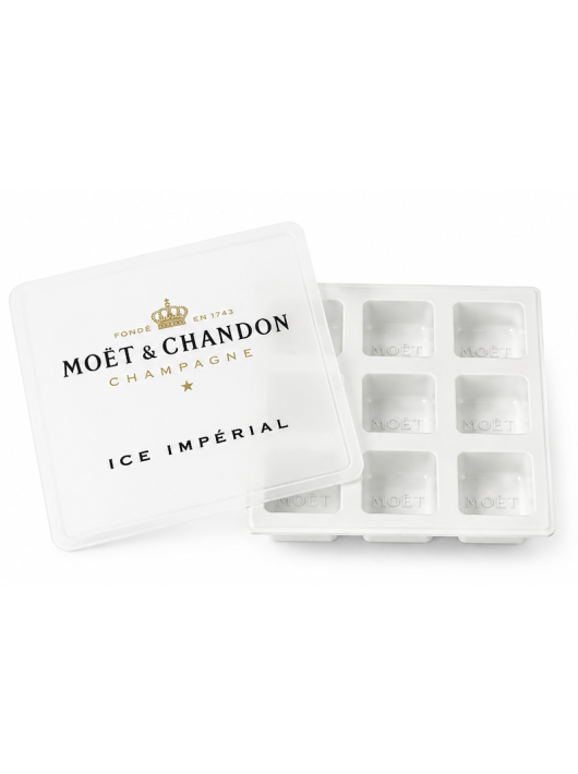 Moët & Chandon Ice cube mould with Moët logo engrave