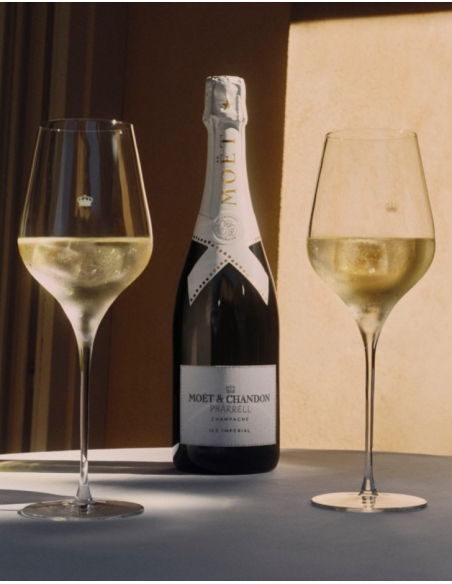 Moët & Chandon Set mit 2 Moët Gläsern & Ice Impérial Pharrell Williams - 75 cl