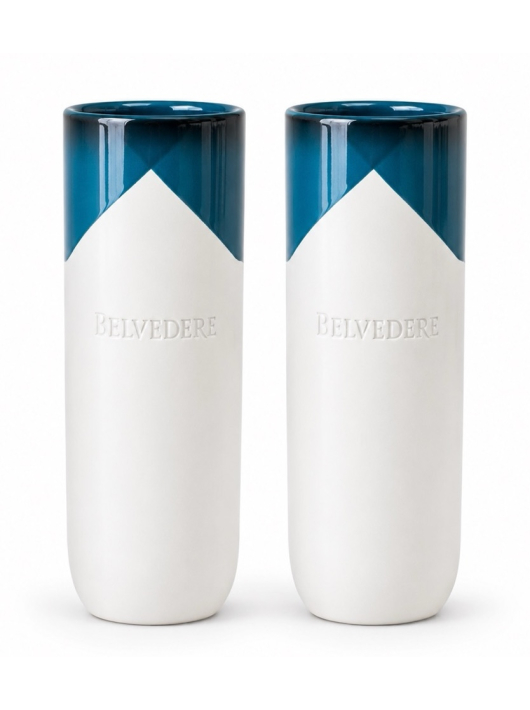 Belvedere Vodka 2 verres Natural Signature