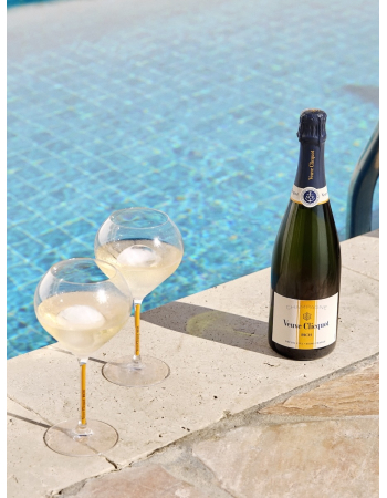 Veuve Clicquot Set 2 Glasses & Rich brut ice - 75 cl